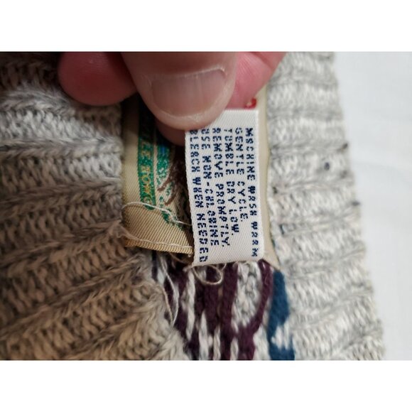 Adirondack Savile Row Men's L Cosby Style Sweater 80's 90's Y2K Grandpacore USA - Picture 4 of 10